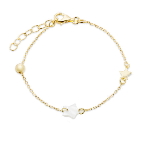 Pulsera Nacar Stars Oro