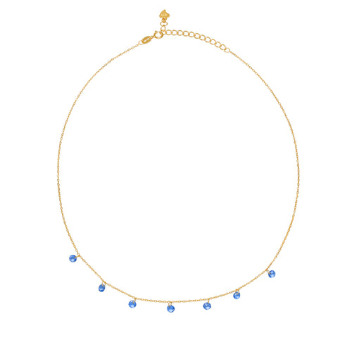 Collar Blue Oro